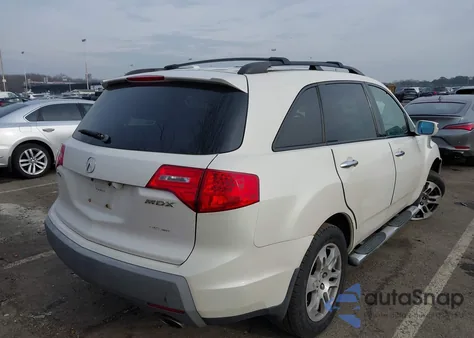 2007 Acura Mdx Technology Package из США, поврежденный, VIN 2HNYD28427H500686